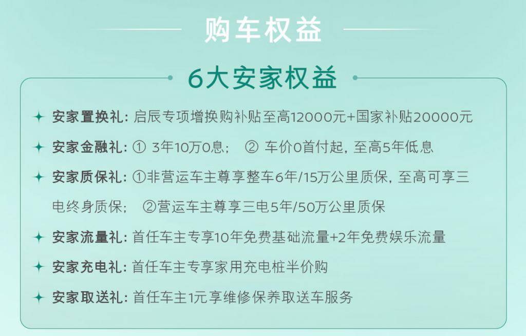 启辰 VX6 大平层仅需 1129 万元起J9数字平台智能百变大纯电 SUV 全新(图2)